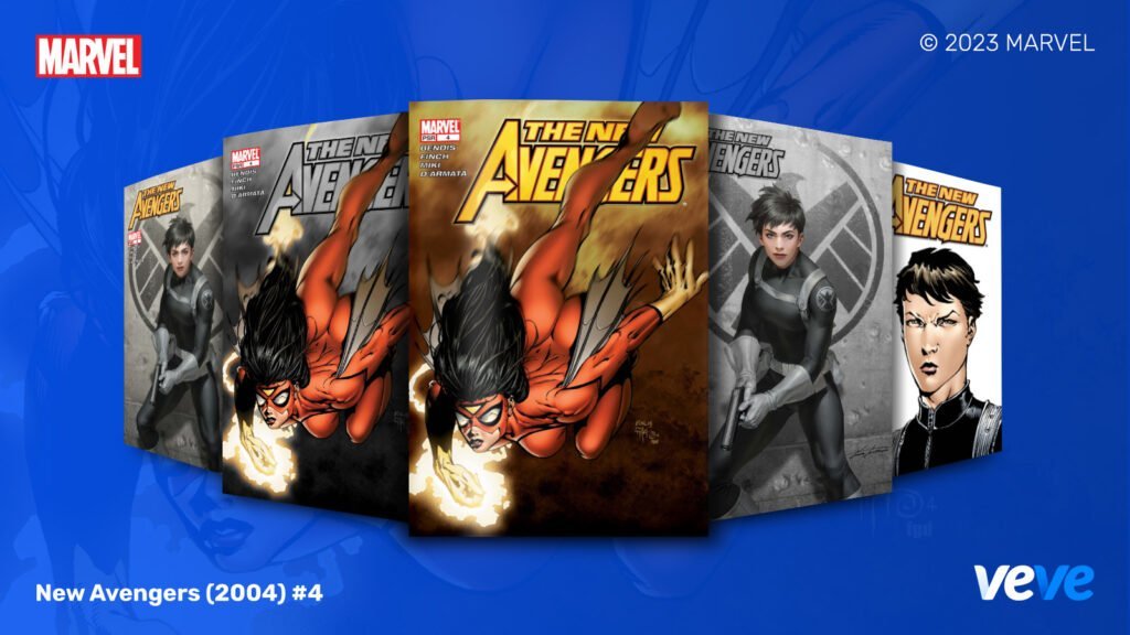 Marvel Digital Comics — New Avengers (2004) #4 1