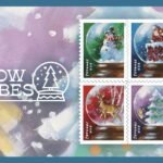USPS — Stamp Art — Snow Globes