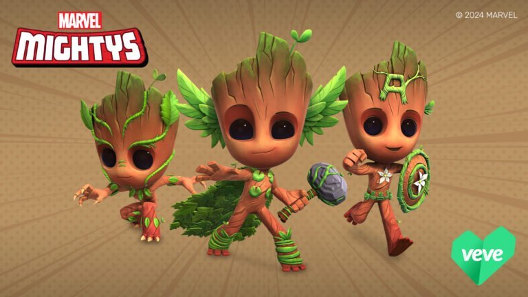 Bienvenue 12 Marvel Mightys We Are Groot