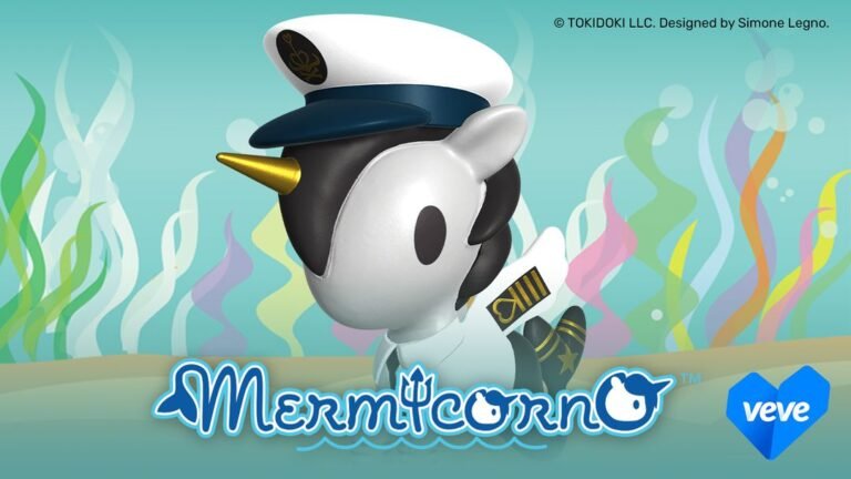 Bienvenue 12 tokidoki Mermicorno Phygital