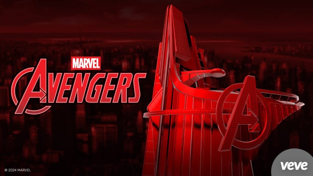 Avengers Tower - Marvel Metallic Red