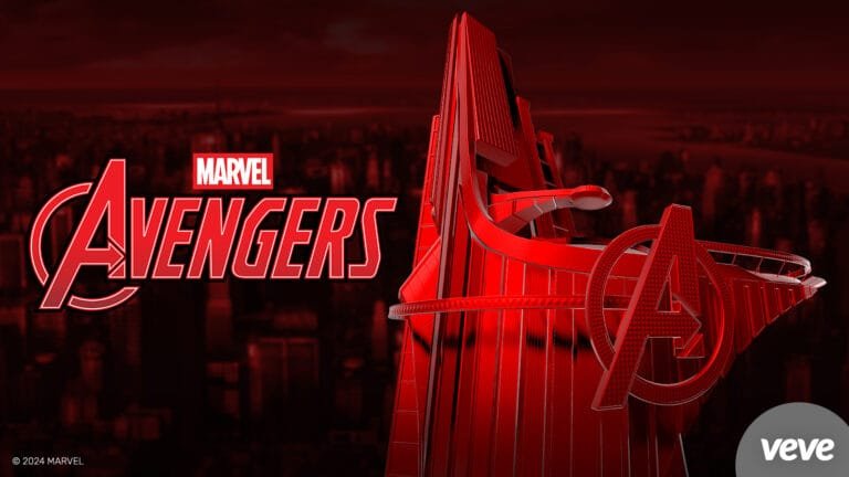 Avengers Tower - Marvel Metallic Red