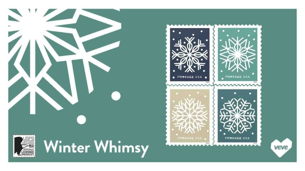 Timbres USPS — Winter Whimsy