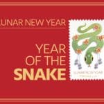 USPS — Timbre Lunar New Year Snake