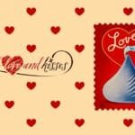 TIMBRES USPS — With Love and Kisses Stamp
