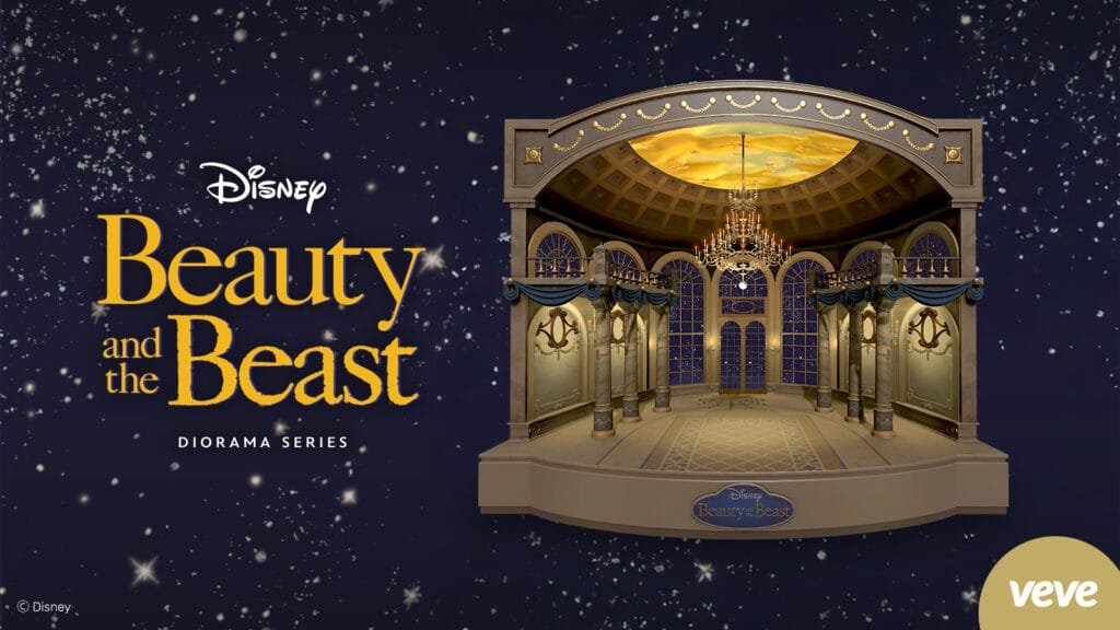 Bienvenue 18 Disney Diorama — La Belle et la Bête