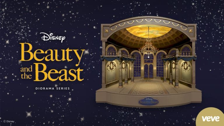 Bienvenue 9 Disney Diorama — La Belle et la Bête