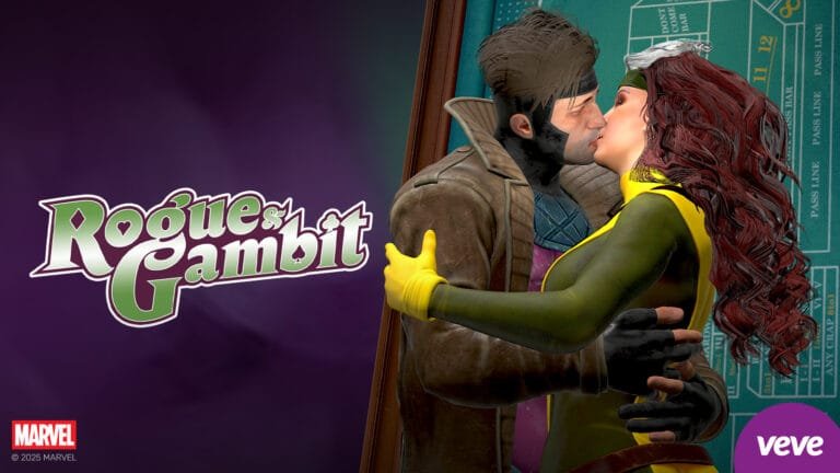 Bienvenue 14 Marvel — Rogue & Gambit - Kinetic Kiss