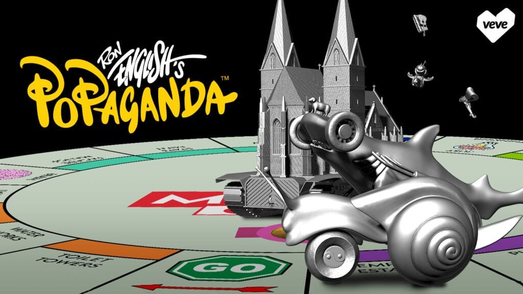 Bienvenue 18 Ron English — Mogul Grin Board Game