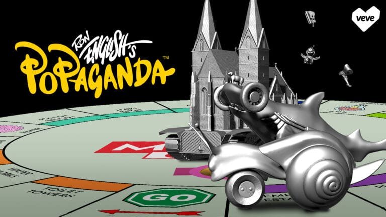 Bienvenue 15 Ron English — Mogul Grin Board Game