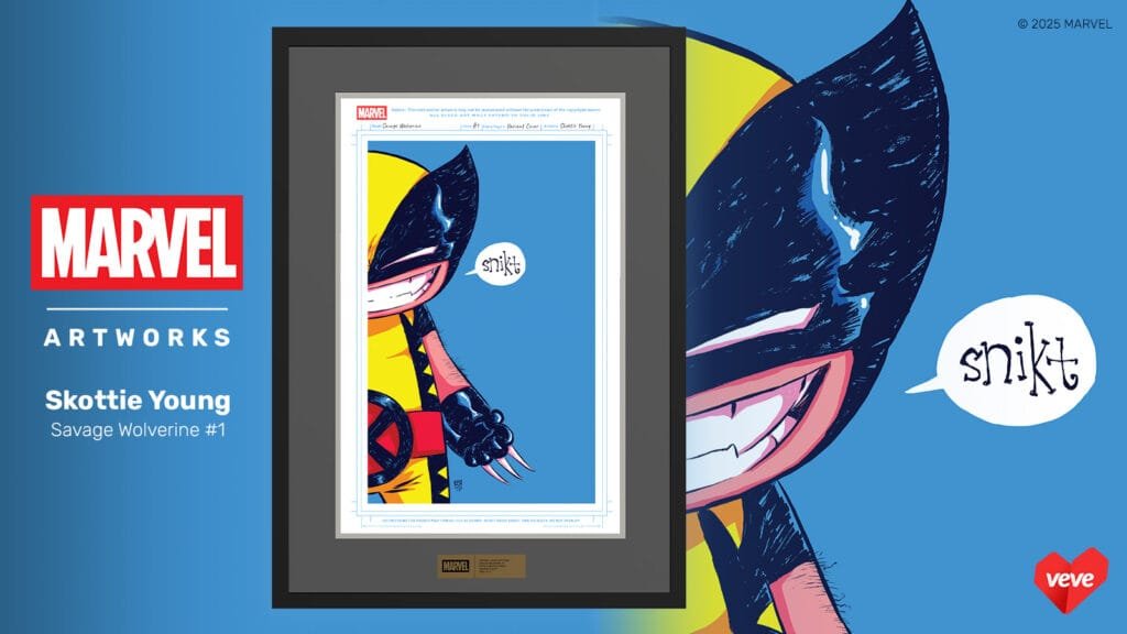 Bienvenue 19 VeVe Artworks – Skottie Young – Savage Wolverine #1