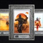 Série d&rsquo;œuvres encadrées Star Wars The Mandalorian #1