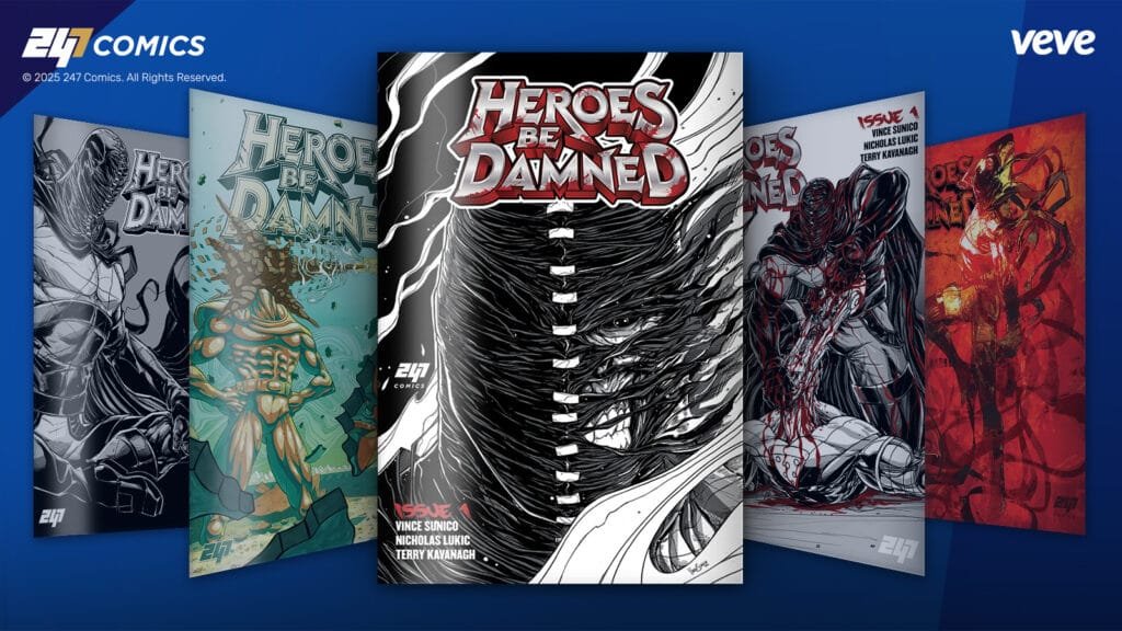 247 Comics - HEROES BE DAMNED #1