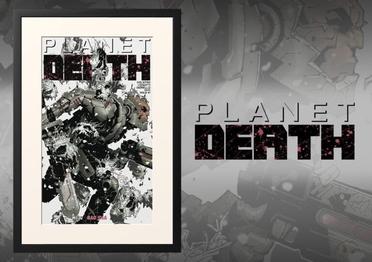 PLANET DEATH #1 - Comics et œuvres d'art encadrées
