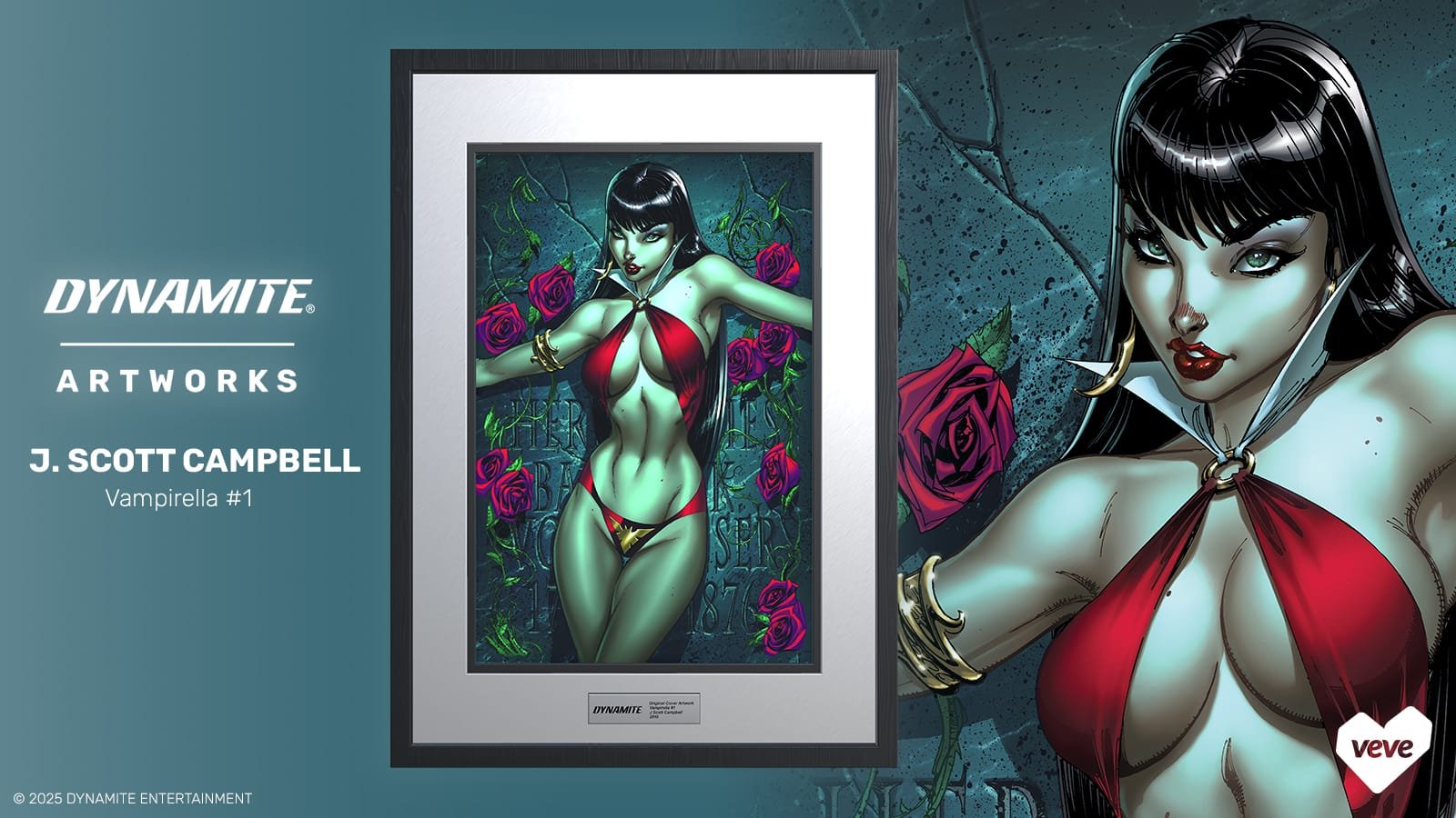 Dynamite Artworks – J. Scott Campbell Vampirella #1