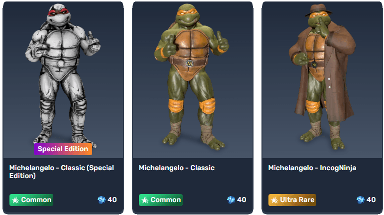 Les Tortues Ninja - Michelangelo 2