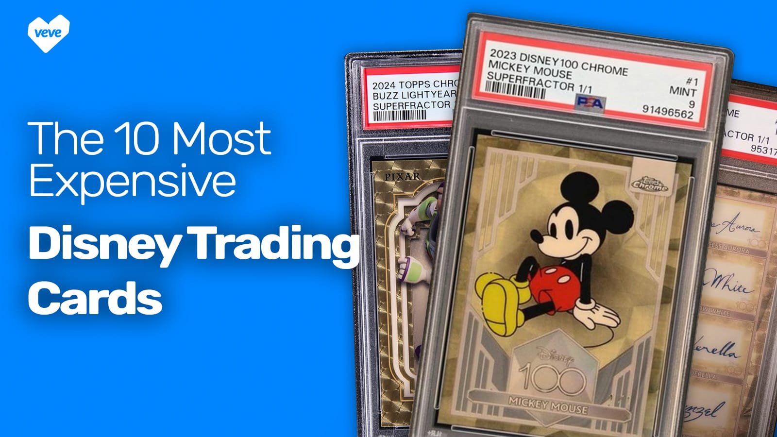 Les 10 cartes à collectionner Disney les plus chères