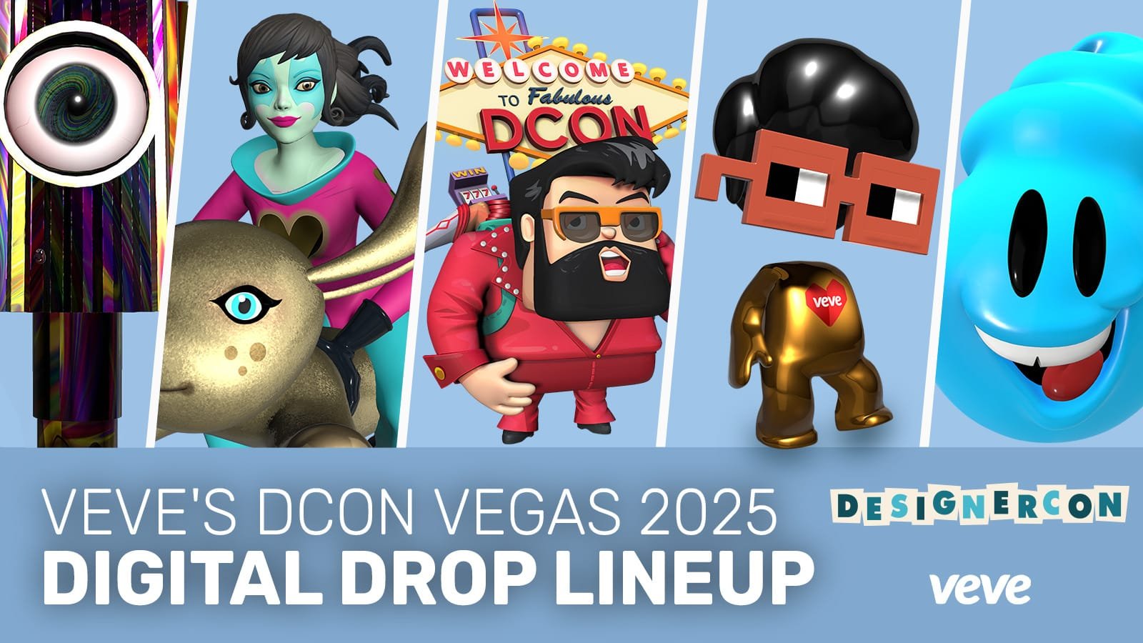 Programme VeVe DCon Vegas 2025