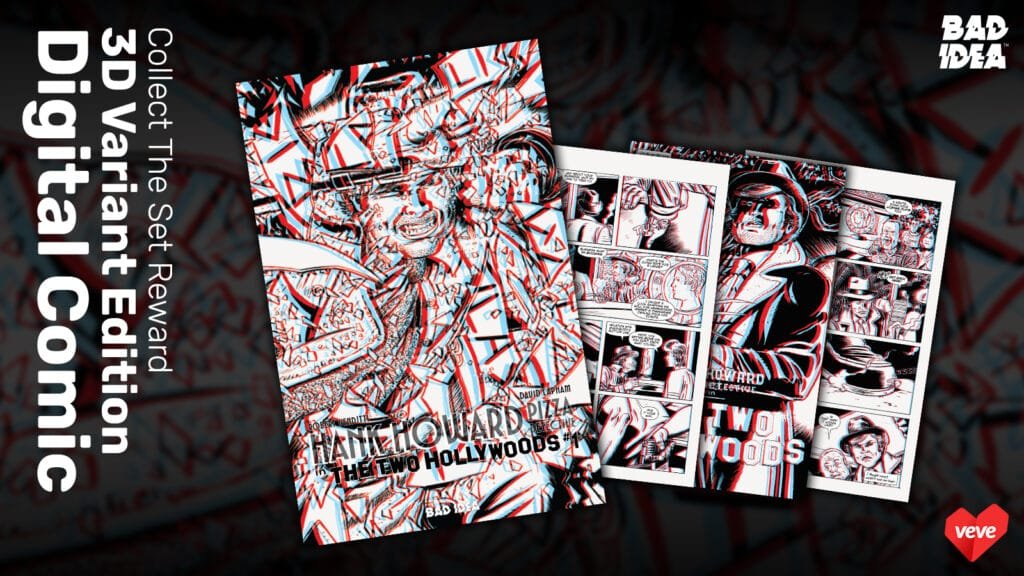 Bad Idea's THE TWO HOLLYWOODS - Numéro 1 et récompense sous forme de bande dessinée en 3D !
