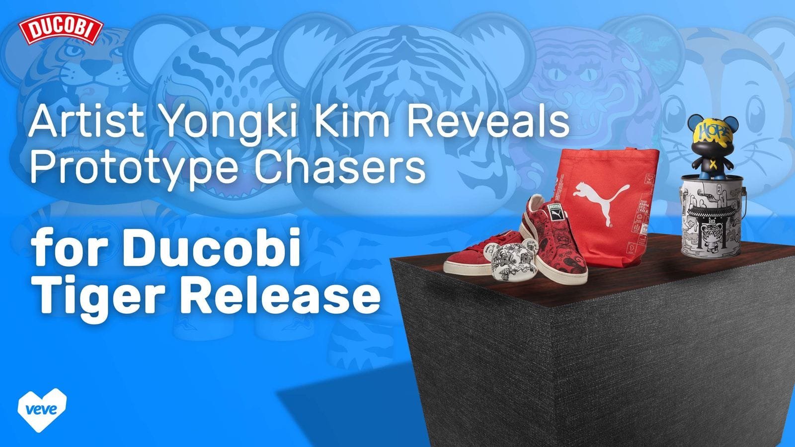 L&rsquo;artiste Yongki Kim dévoile les prototypes Chasers pour la sortie de ducobi sur VeVe