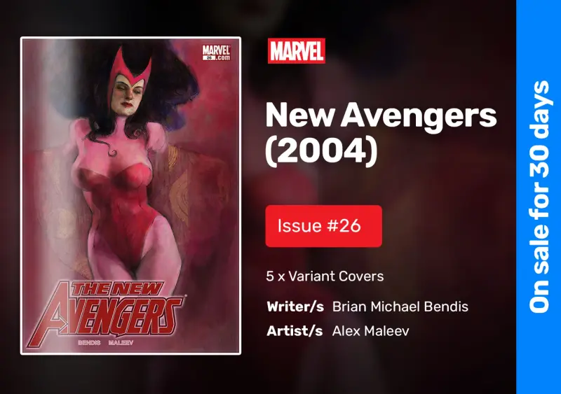 Marvel  Comics – New Avengers #26