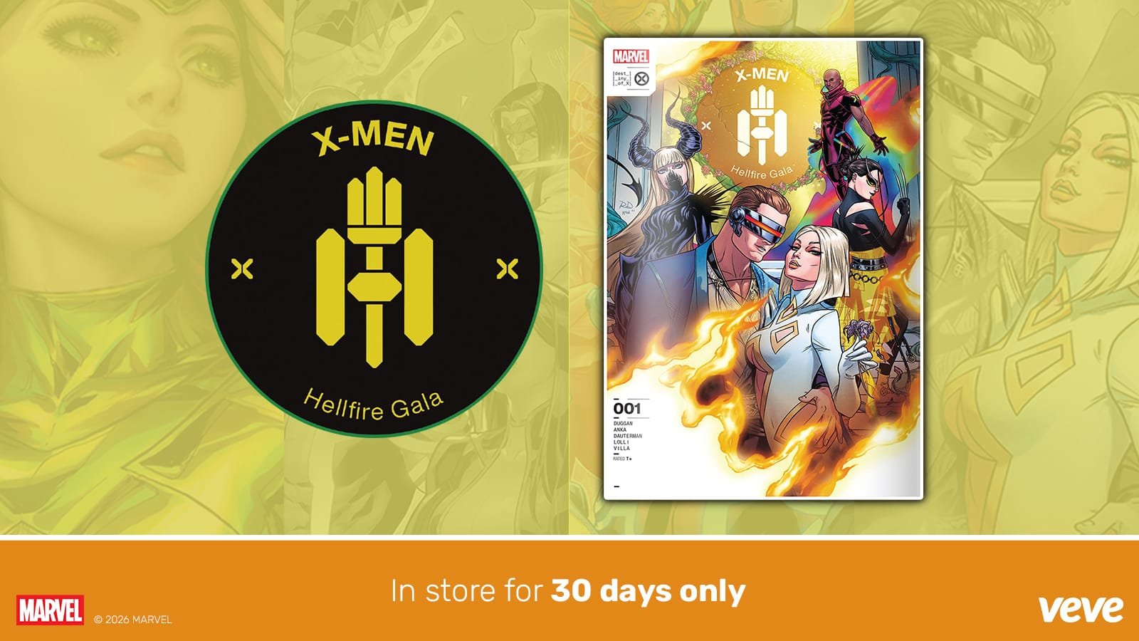 Marvel Comics – X-Men Hellfire Gala