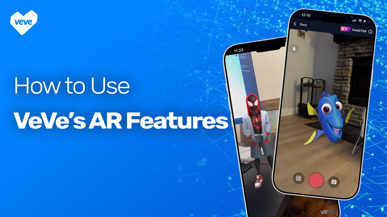 Comment utiliser la réalité augmentée sur l&rsquo;application VeVe