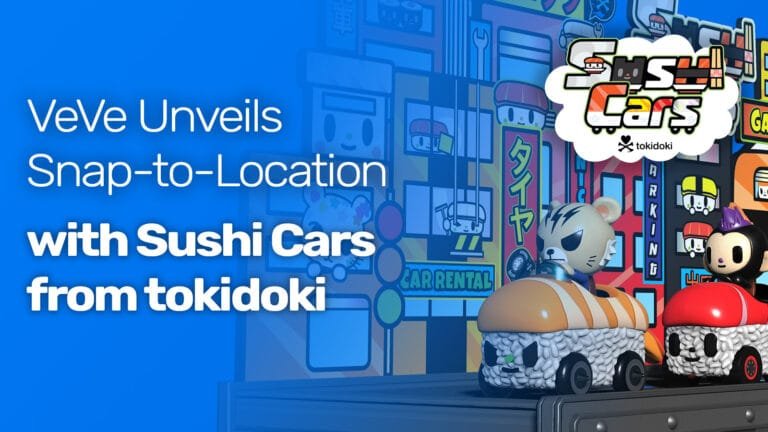 Géolocalisation instantanée avec les Sushi Cars de tokidoki