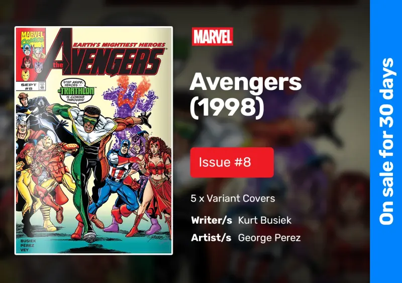 Bienvenue 23 Marvel Comics - Avengers #8