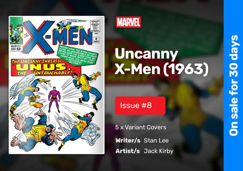 Bienvenue 26 Marvel Comics - Uncanny X-Men #8