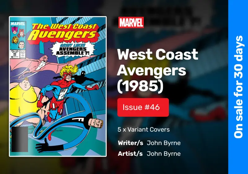 Marvel Comics - West Coast Avengers #46