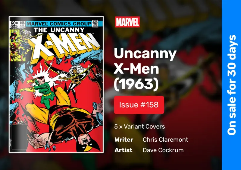 Marvel Comics - Uncanny X-Men #158