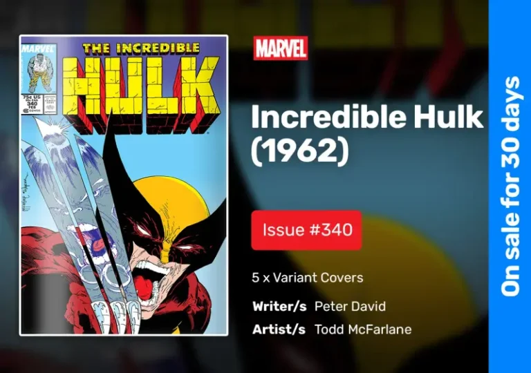 Bienvenue 25 Incredible Hulk #340