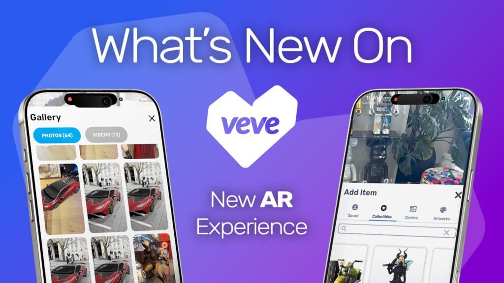 Réinventer la RA sur VeVe : Donner vie à votre collection n'a jamais été aussi simple.