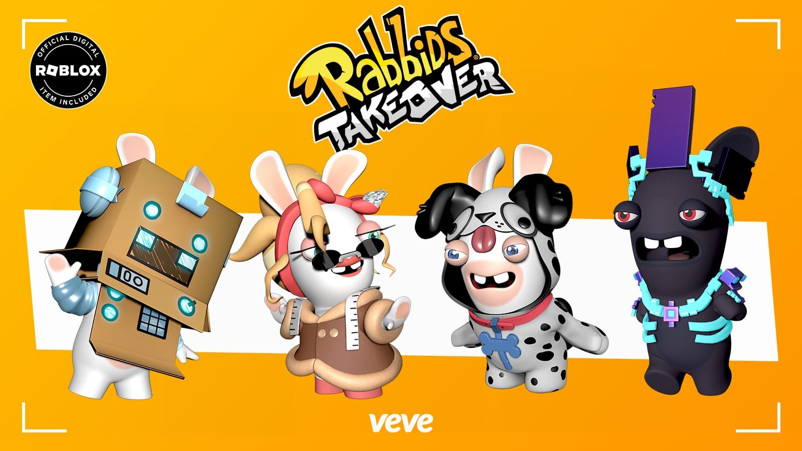 VeVe introduit les récompenses Roblox grâce à la prise de contrôle des Lapins Crétins par Ubisoft