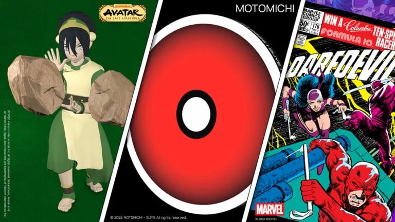 Cette semaine sur VeVe : Toph, les yeux de MOTOMICHI, Daredevil et Spider-Man