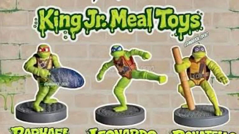 Les objets de collection TMNT les plus mémorables issus des promotions de restaurants